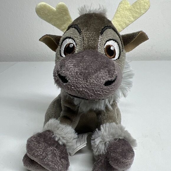 Disney Frozen Sven Plush Reindeer Stuffed Animal Toy 6" Gray - Picture 2 of 6